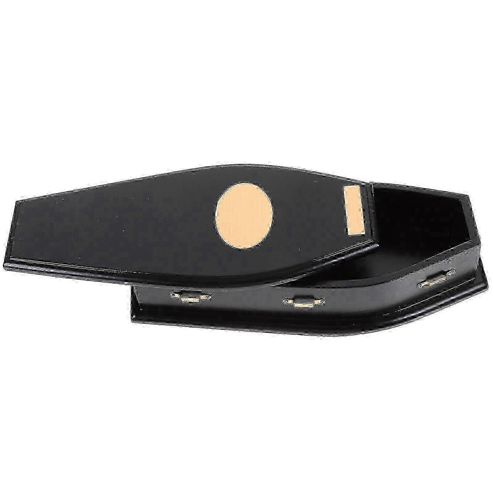Compact Black Coffin Chocolate Box