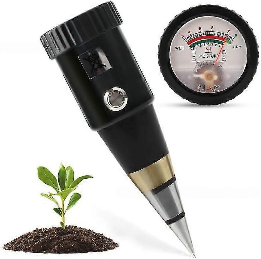 Dual-Function Soil Meter Metal Probe