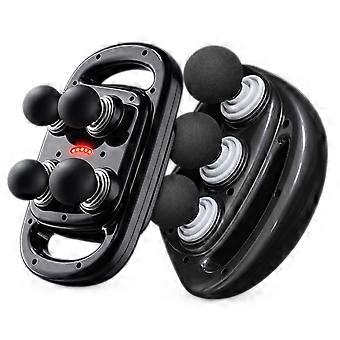 Fascia Gun Muscle Massager Gun Six Heads High Frequency Neck Waist Massage Machine Neck Shoulder Profes