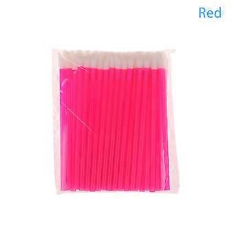 50Pcs Disposable Makeup Brush Kit Crystal Mascara Wand Spoolies Lipstick Lip Gloss Applicator For Eyebrow Eyelash Extension