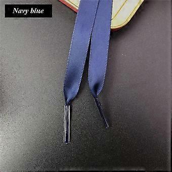 Luxury Silk Ribbon Shoe Laces Satin Flat Shoelaces Women Sneakers Shoelace Boots Laces for Shoes Decoration Casual Shoestring