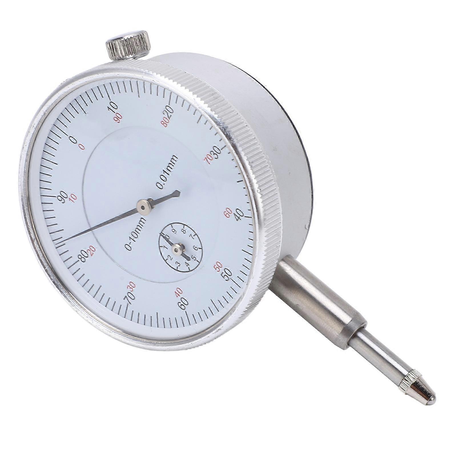 Mechanical Dial Test Indicator High Accuracy Pointer Type Dial Gauge for Instrument Measurement 0-10mm