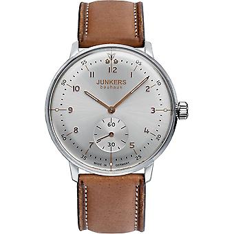 Junkers bauhaus dame Swiss Quartz Analog Women's Watch avec Cowhide Bracelet 6035-4