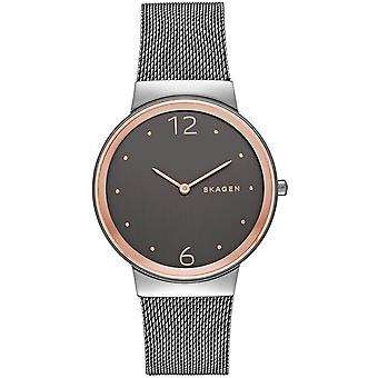 Skagen Freja horloge voor vrouwen analoge Quartz met SKW2382 roestvrijstalen armband
