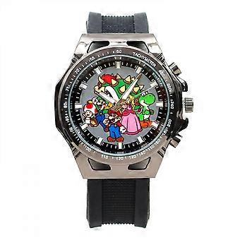 Super Mario Bros Character Lineup Quartz Analog Wrist Watch