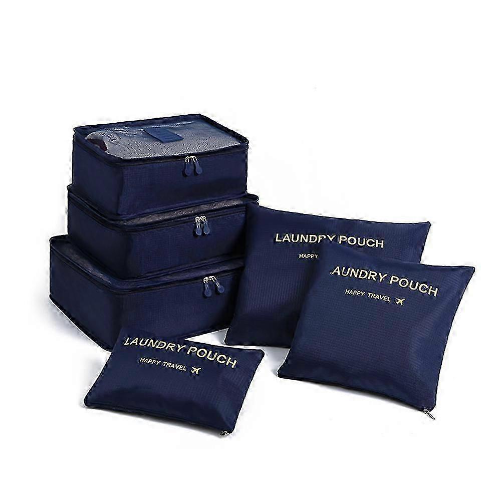 6-Piece Waterproof Packing Cube Set