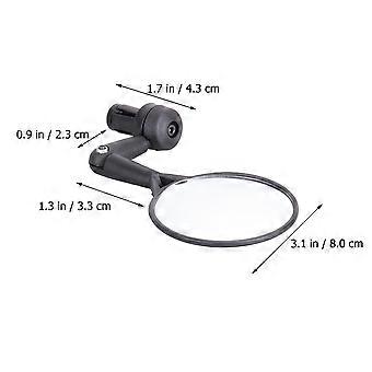 Rotating Bike Mirror Rear View Mirror Lightweight Handlebar 2Pcs
