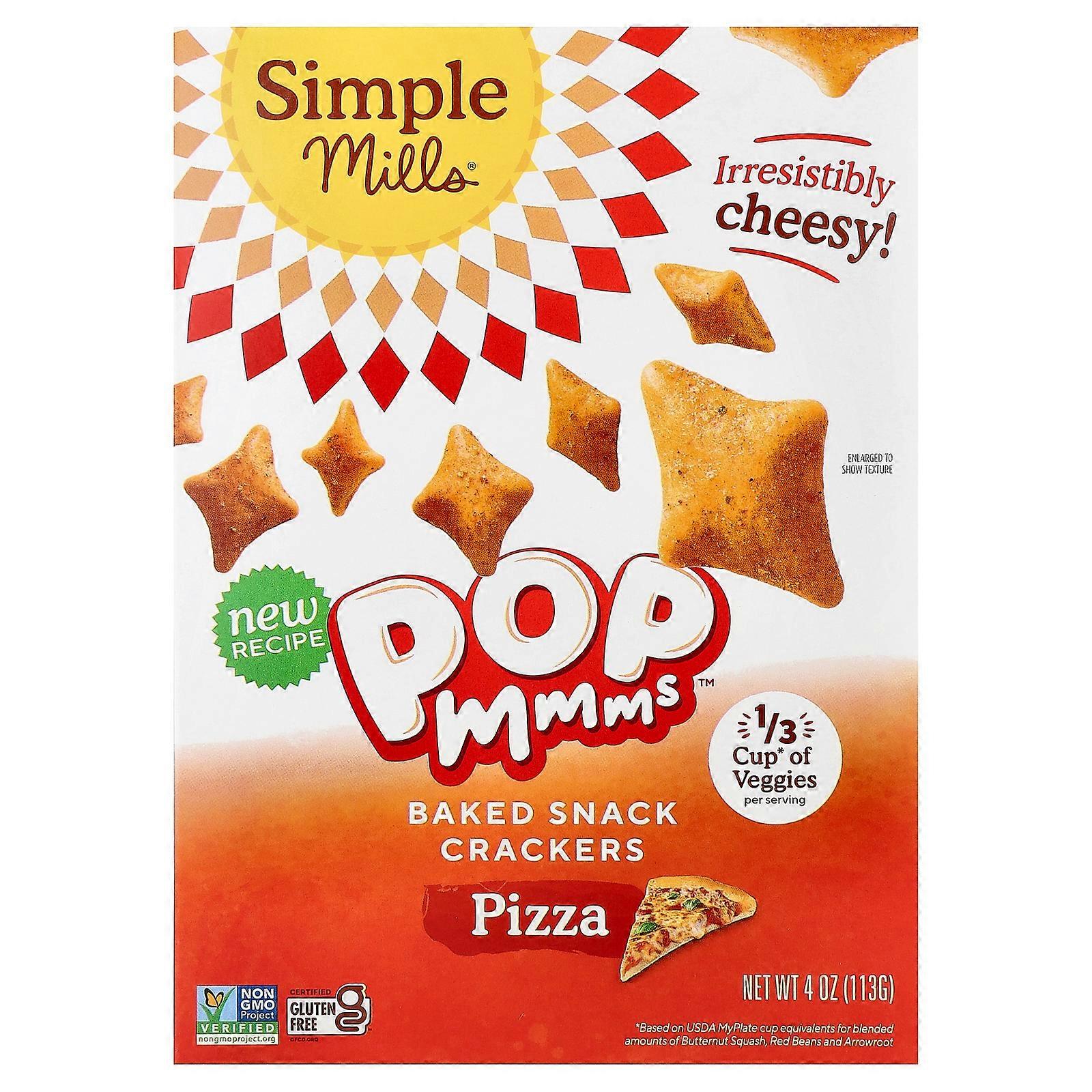 Simple Mills, Pop Mmms™, Baked Snack Crackers