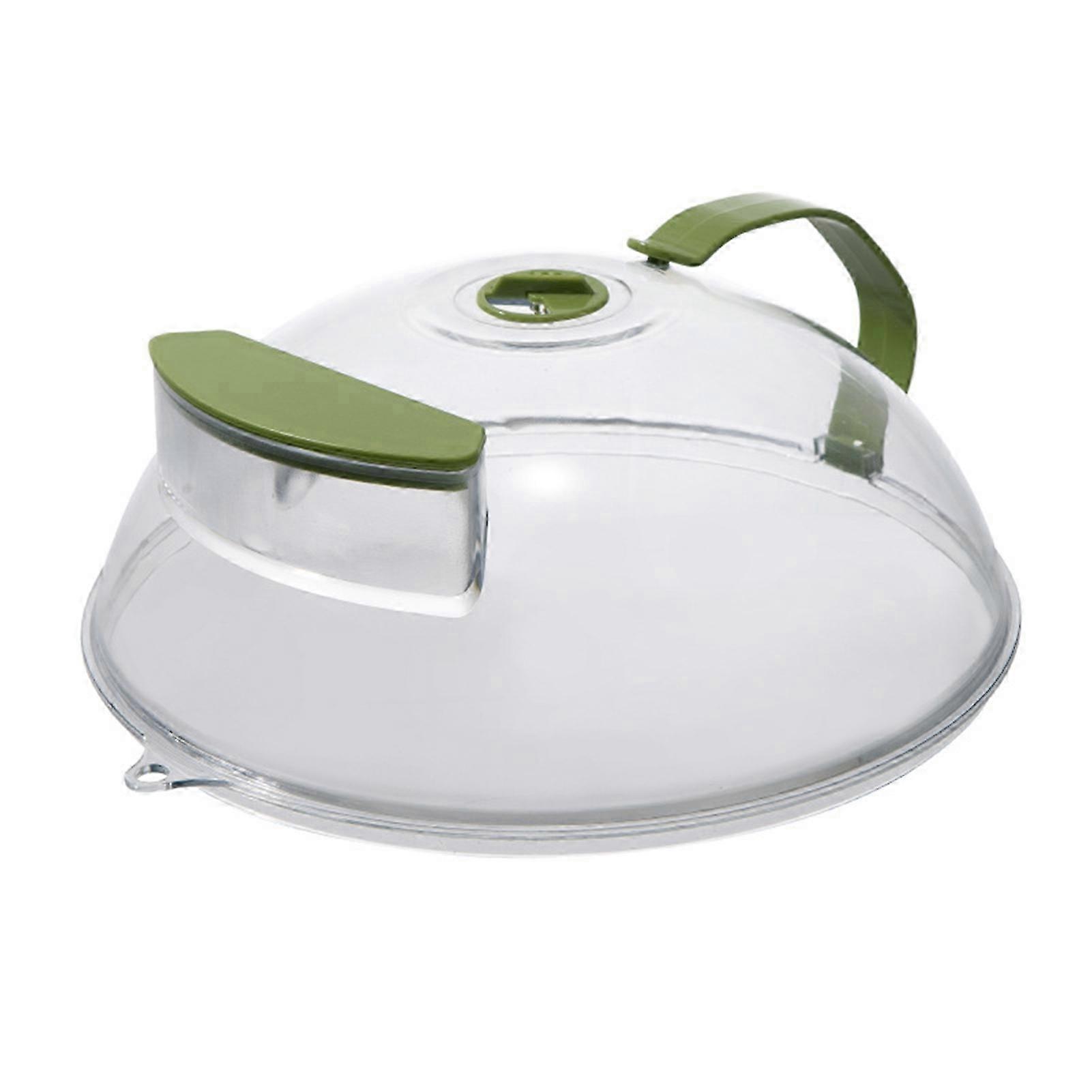 Splatter Guard for Microwaves – Ventilated & Space Saving – for Leftovers & Veggies