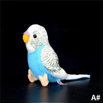 Creative Parrot Bird Plush Toy Lovely Budgerigar Soft Doll Kids Toys Decoration Birthday Gift