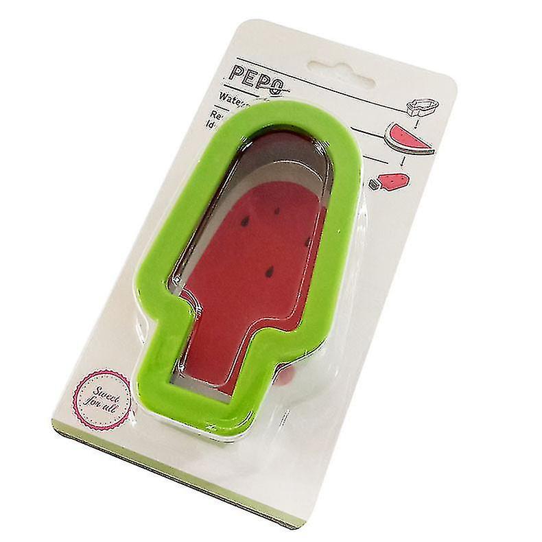 Popsicle Shape Mold Watermelon Slice Model, Diy Summer Watermelon Cutting Artifact, Popsicle Watermelon Slicer, Ice Lolly Moulds