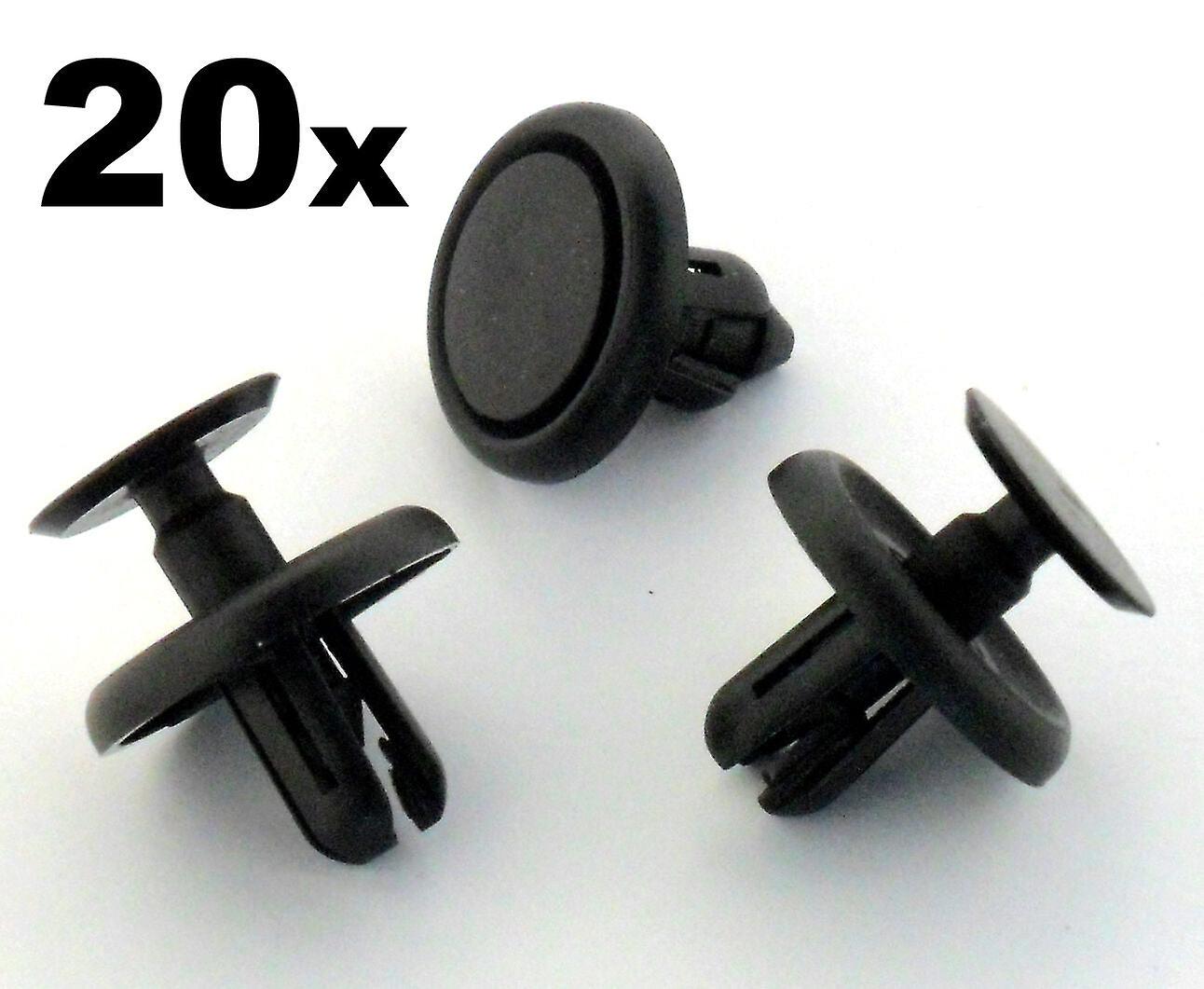 Car Body Clips 100pcs Black Bumper Clips For Toyota Lexus Scion 7mm Hole Engine Cover Grille 716810 - Foto 9