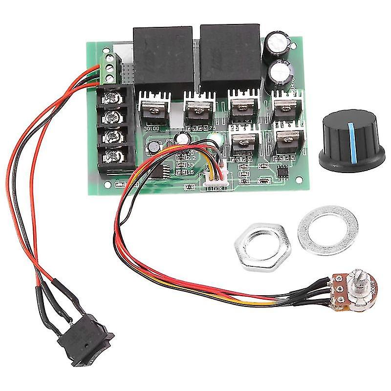40a Dc moottorinohjain Dc 10-50v moottorin nopeuden säätö käännettävä Pwm-ohjain 12v 24v 36v 2000w F