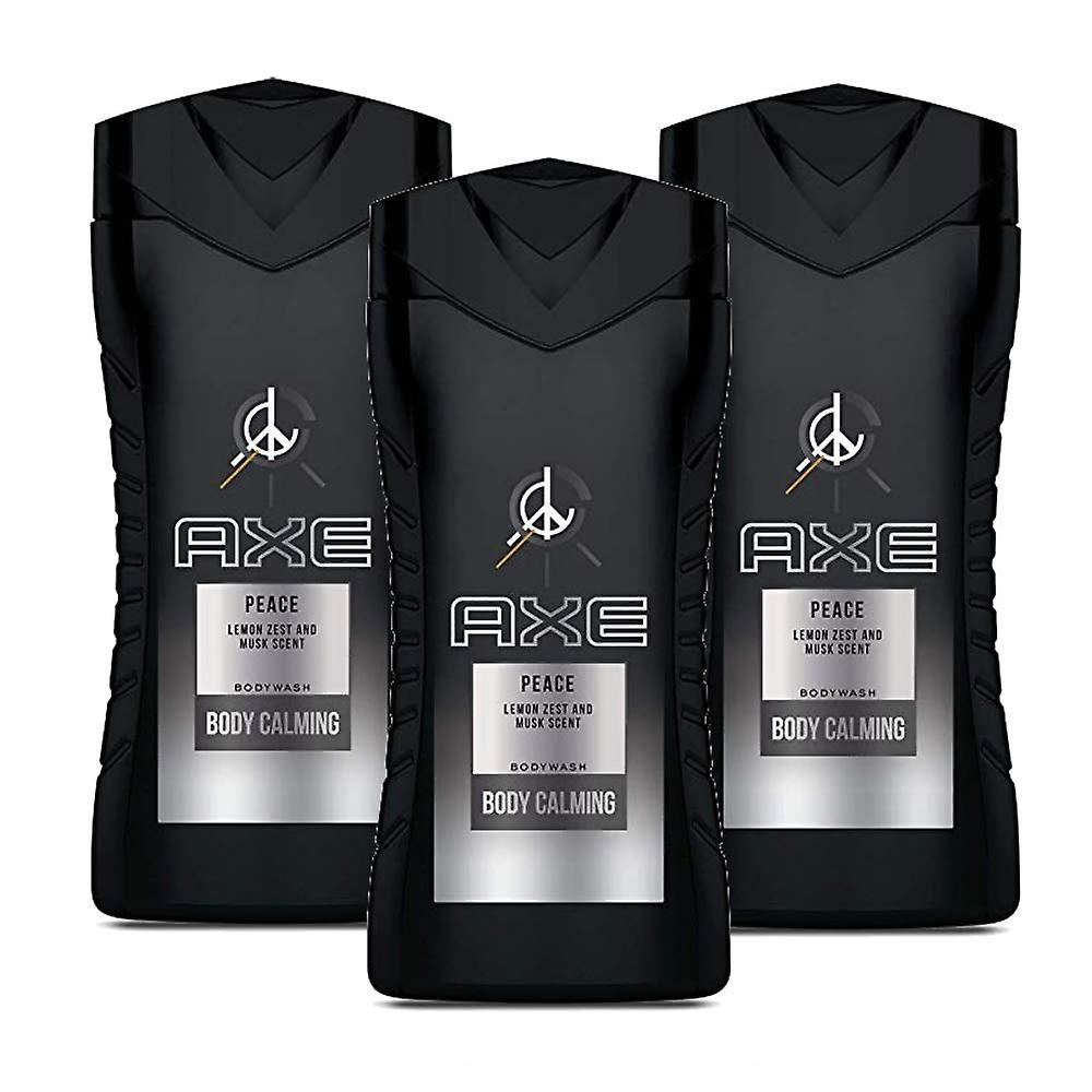 3 x 250ml Axe Bodywash/Douche Gel - Vrede