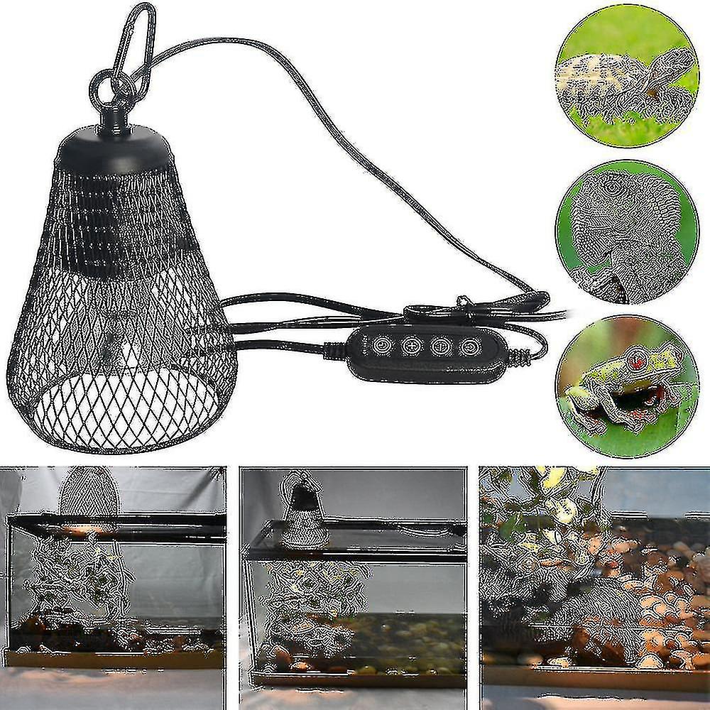 Uva Uvb Reptile Heat Lamp With Dimmable For Tortoise Lizards Snake_