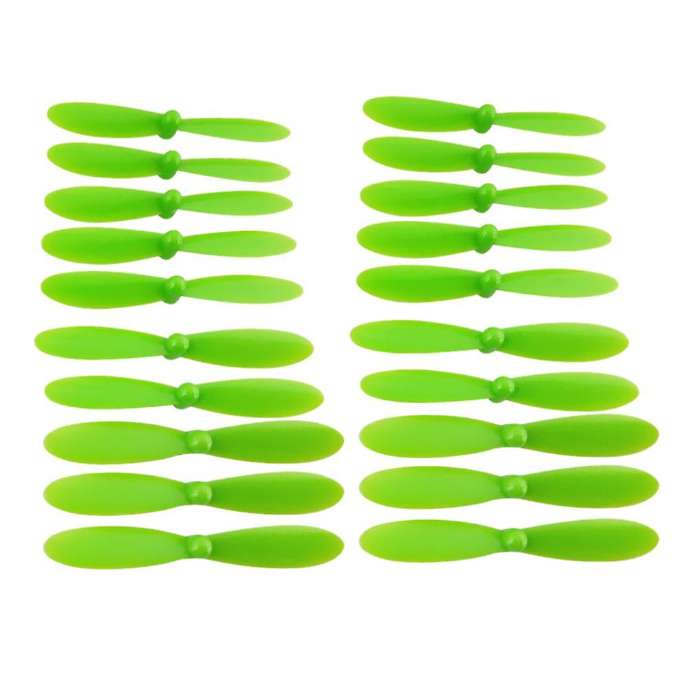 20 Pcs Lightweight Propellers For Green Rc Drone Quadcopter Helicopter