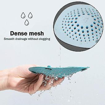 Lot De 4 Filtres à Cheveux En Silicone Avec Ventouses - Pour Douche, Évier, Baignoire - Anti-Bouchons - 2