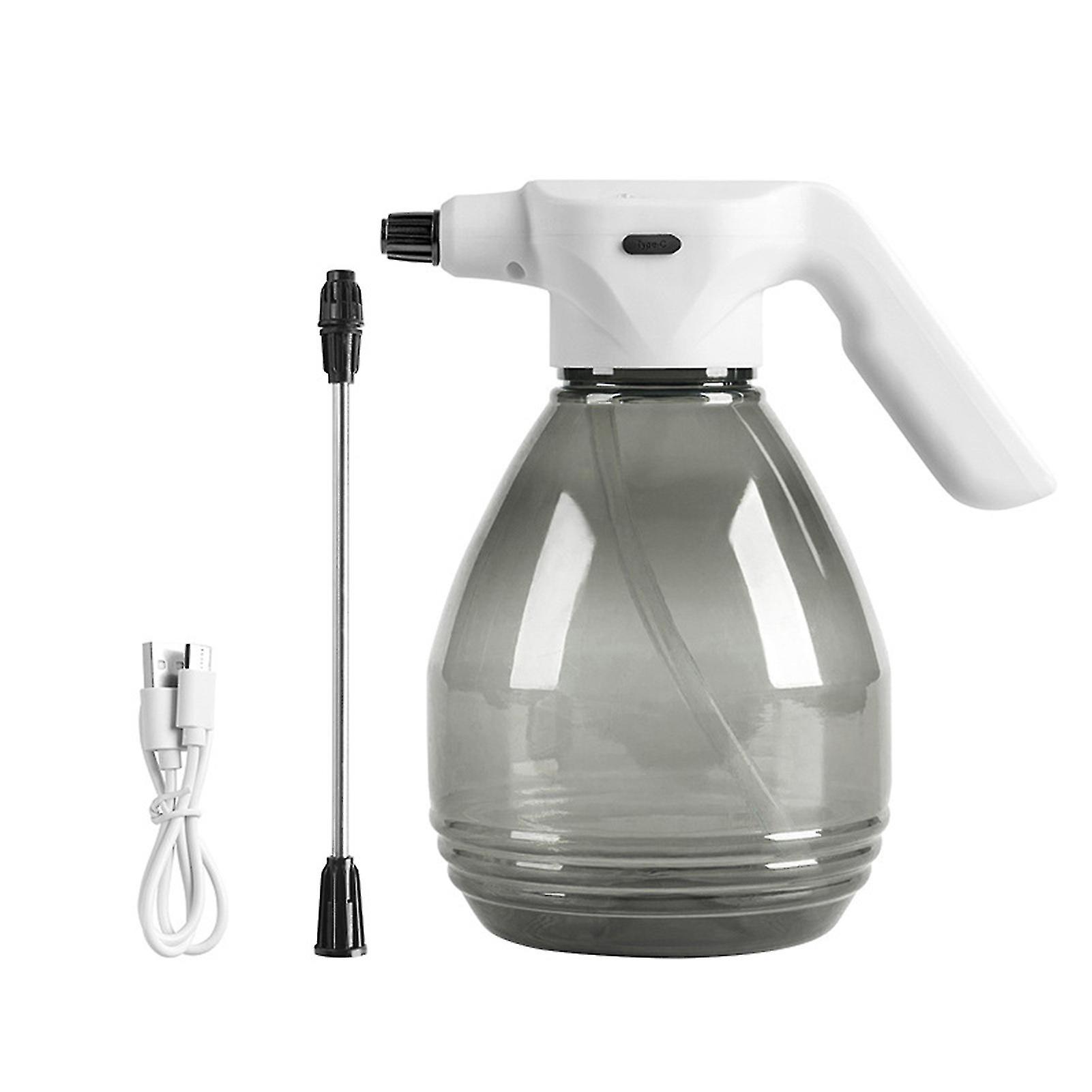 1 sæt 2500-3000ml vandsprøjte genopladelig bærbar kunstvanding automatisk vanding elektrisk tryksprøjte haveartikler