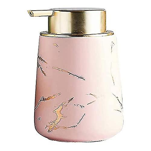 400 مل أبيض رخامي السيراميك موزع الصابون السائل زجاجة الصابون غسول الاستغناء مضخة لاكسسوارات المطبخ