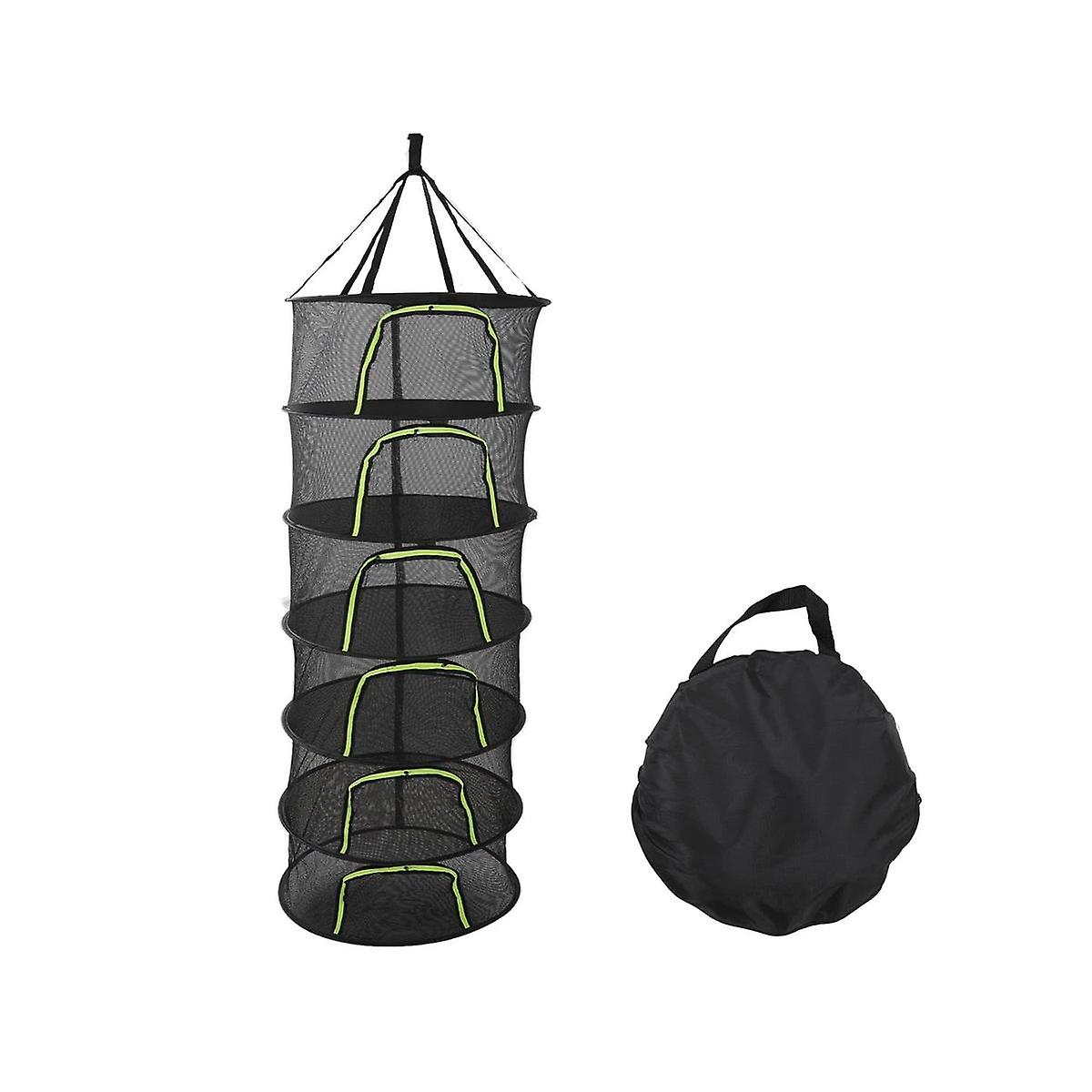 Folding Dry Rack Drying Net for Herbs Hanging Basket Dryer Bag Mesh Herb Drying Net for Flowers Bud