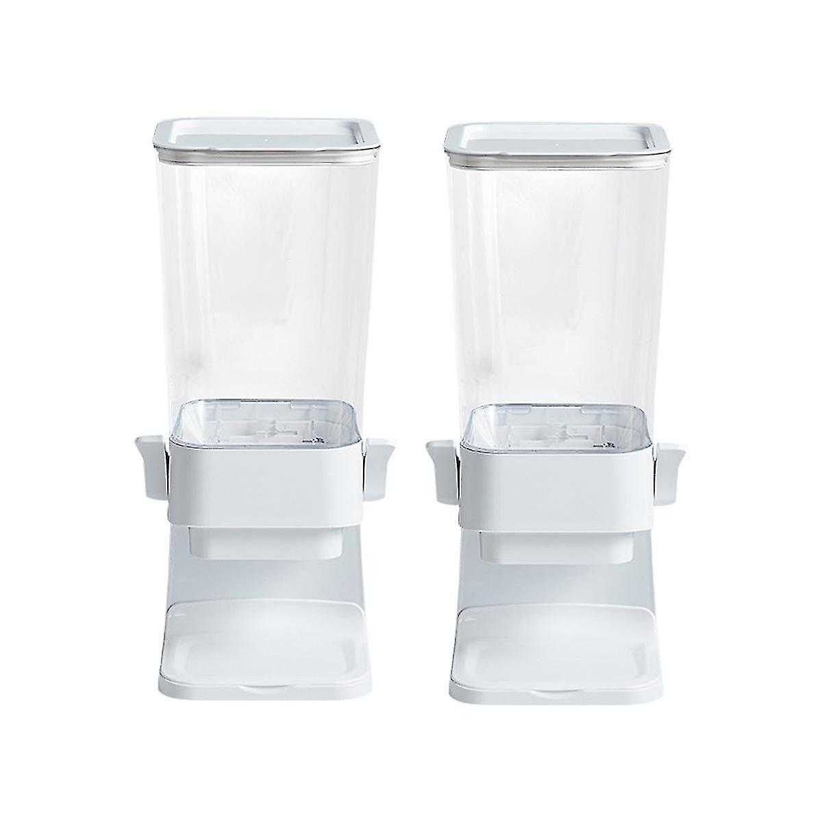 2pcs Countertop Dispenser Indispensable Countertop Container Countertop Container for Candy Dispens