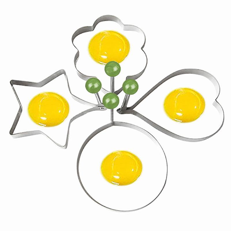 Stainless Steel Fried Egg Shaper Ring Pancake Mould Mold Cooking Kitchen Tools