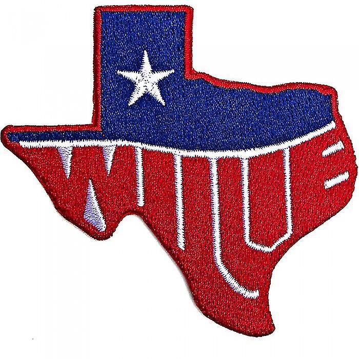 Willie Nelson Texas Geweven Iron On Patch