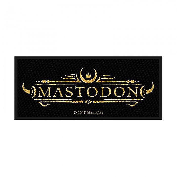 Mastodon Sew-On Logo Patch