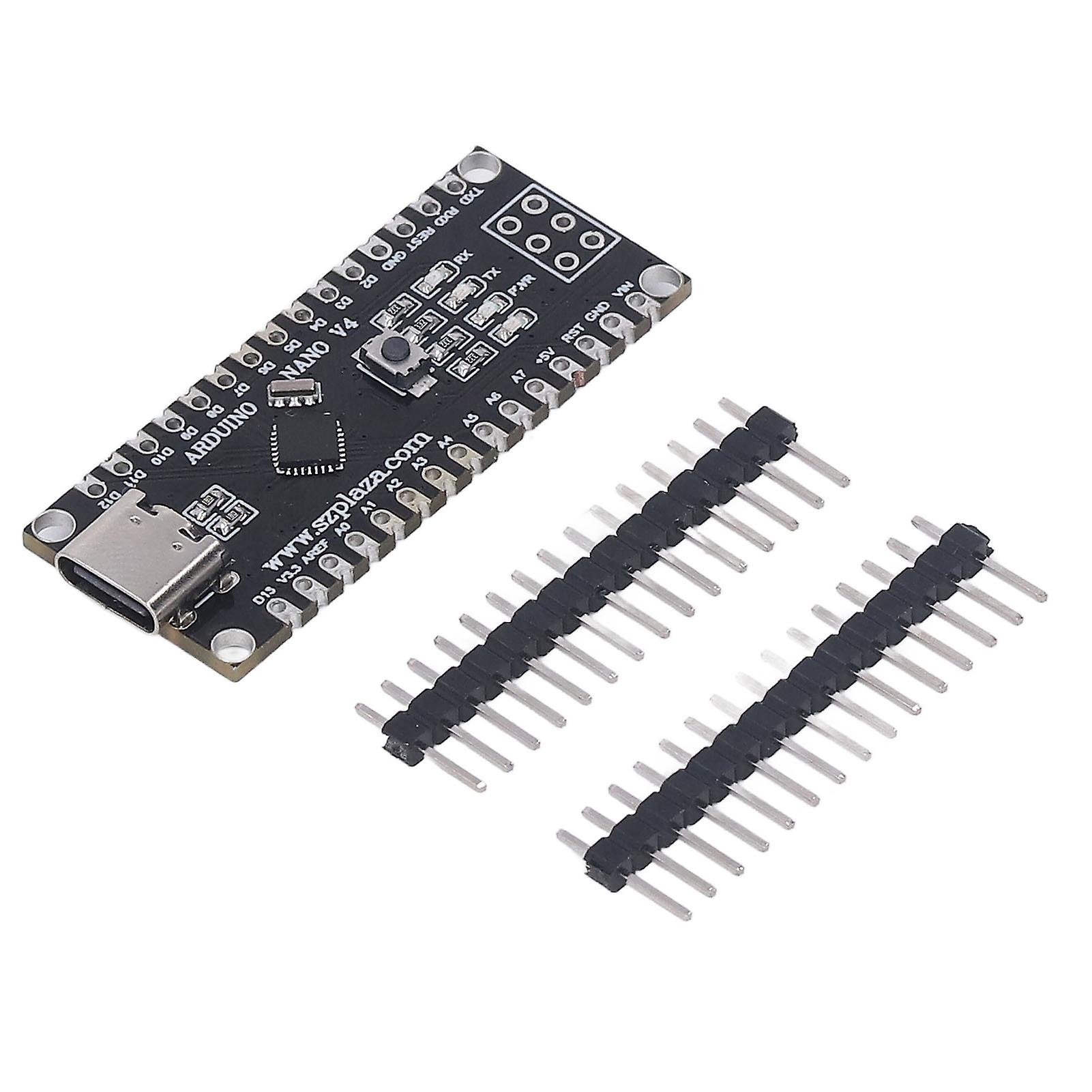 328P Board USB Singlechip Module PCB 12 Digital Input Output 6 Analog Inputs V4 Support ISP
