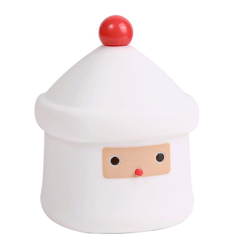 Adjustable Color Changing Led Night Light Christmas House Silicone Night Lamp Usb Charging