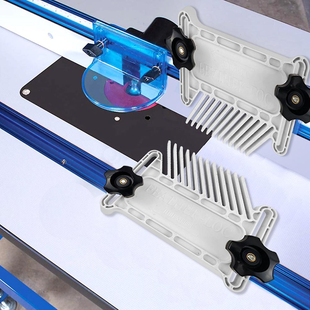 White Feather Board for Woodworking Table Saws Router Tools Flip Carving Machine