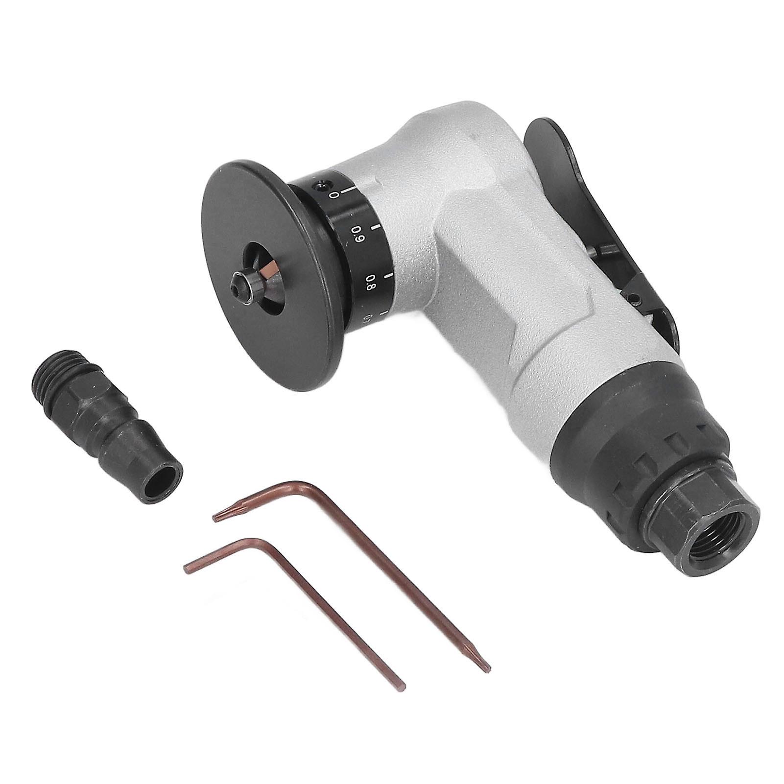 Pneumatic Chamfering Machine Mini 45° Arc Burr Handheld Linear Trimming Deburring Tool