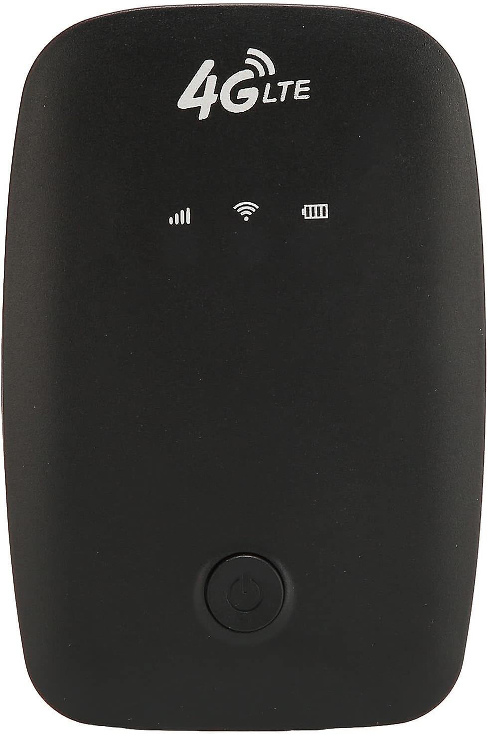 Wireless Hotspot WiFi Device, 4G Mobile WiFi Hotspot SIM Card Slot Portable WiFi Hotspot for Travel 