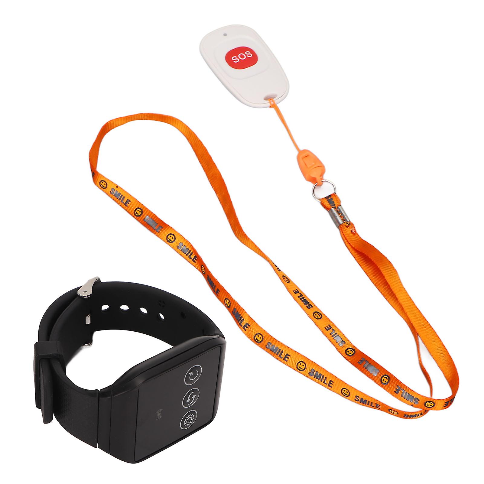 Caregiver Pager SOS Wireless Waterproof Stable Signal Vibration Portable Remote Nurse Alert System