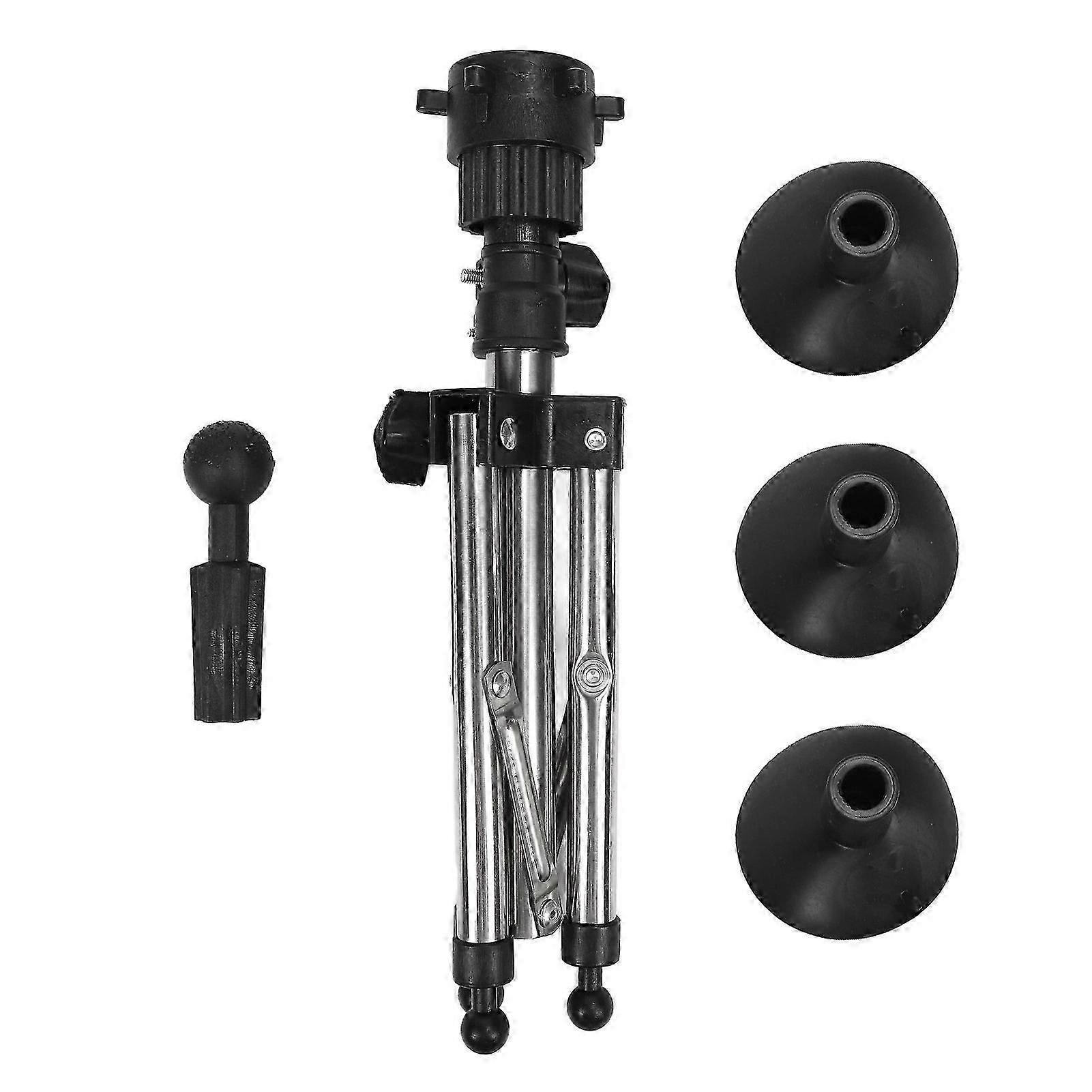 Versatile Mannequin Head Stand, Stable Aluminum Alloy Tripod With Non-Slip Base, Rotatable Head For Salon Training