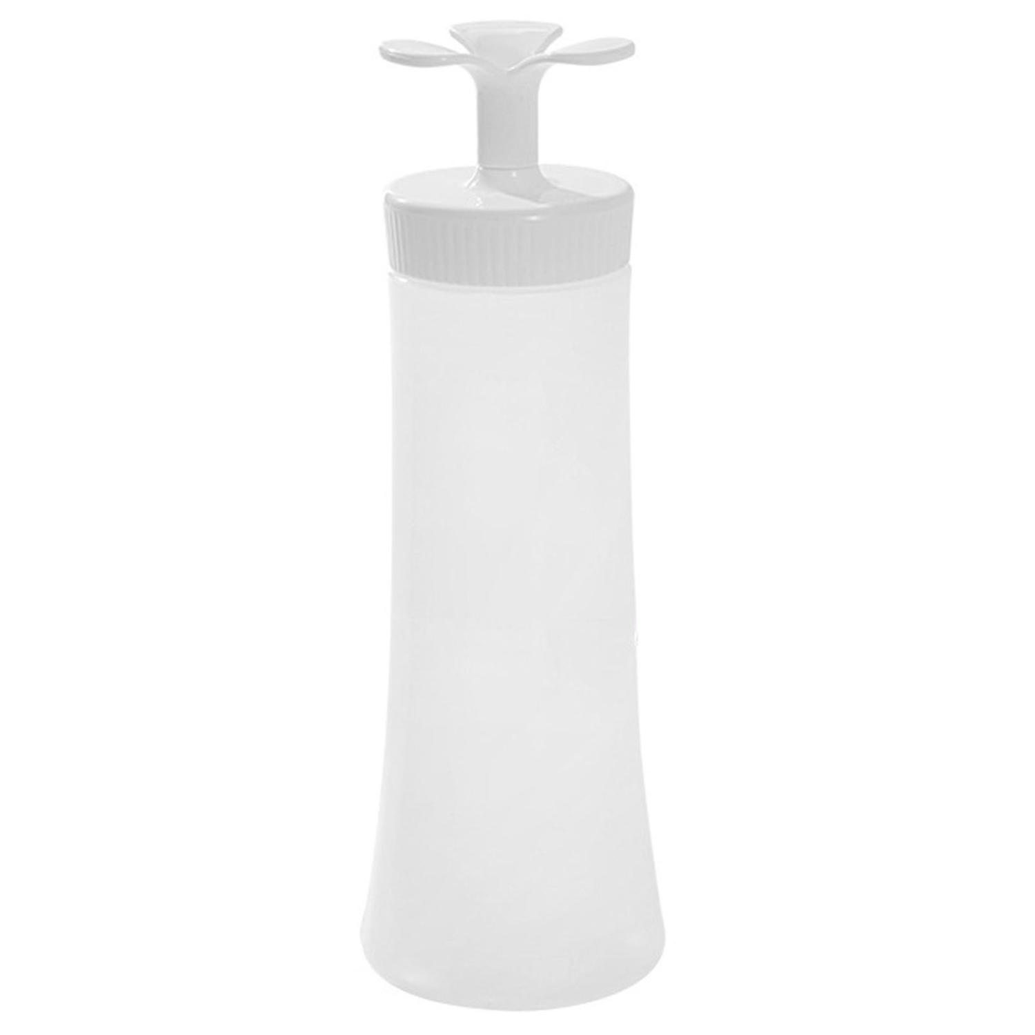 OuZhan Invertible Squeeze Bottle Easy Diversion Stable Mess-Free Sauce Dispensing Wide Mouth Sauce