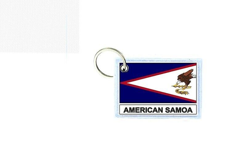 Key key door prints double-sided flag AS samoa usa