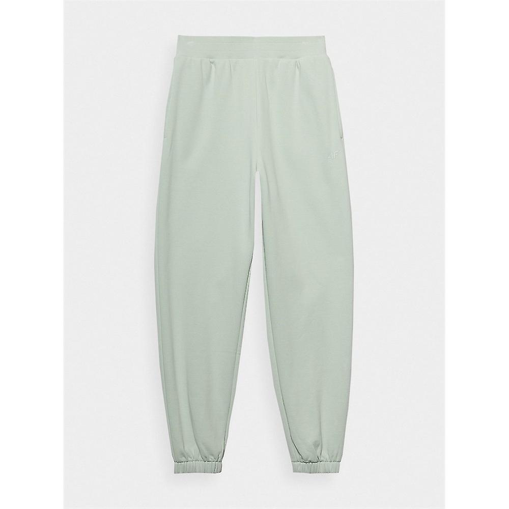 Trousers 4F trousers cas 4FWSS24TTROF666LIGHTGREEN