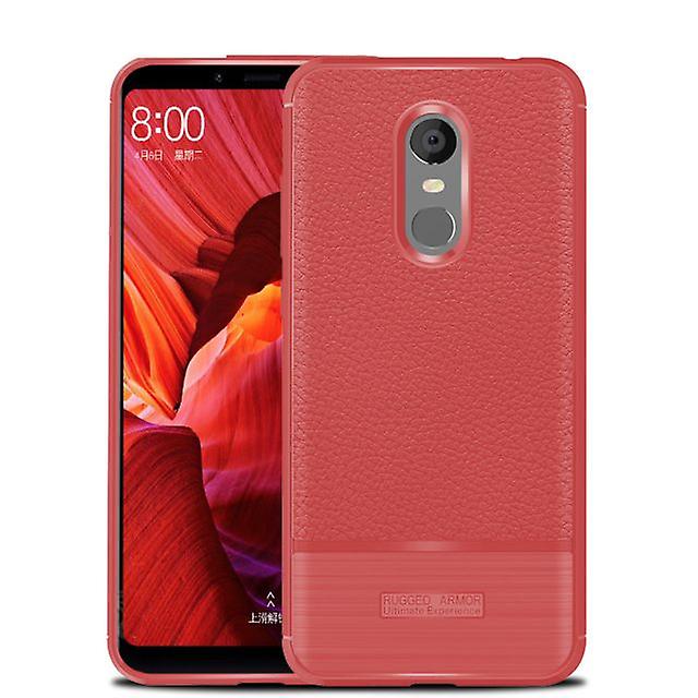 Soft Shockproof Protective Shell Case for Redmi Note 5 - Red