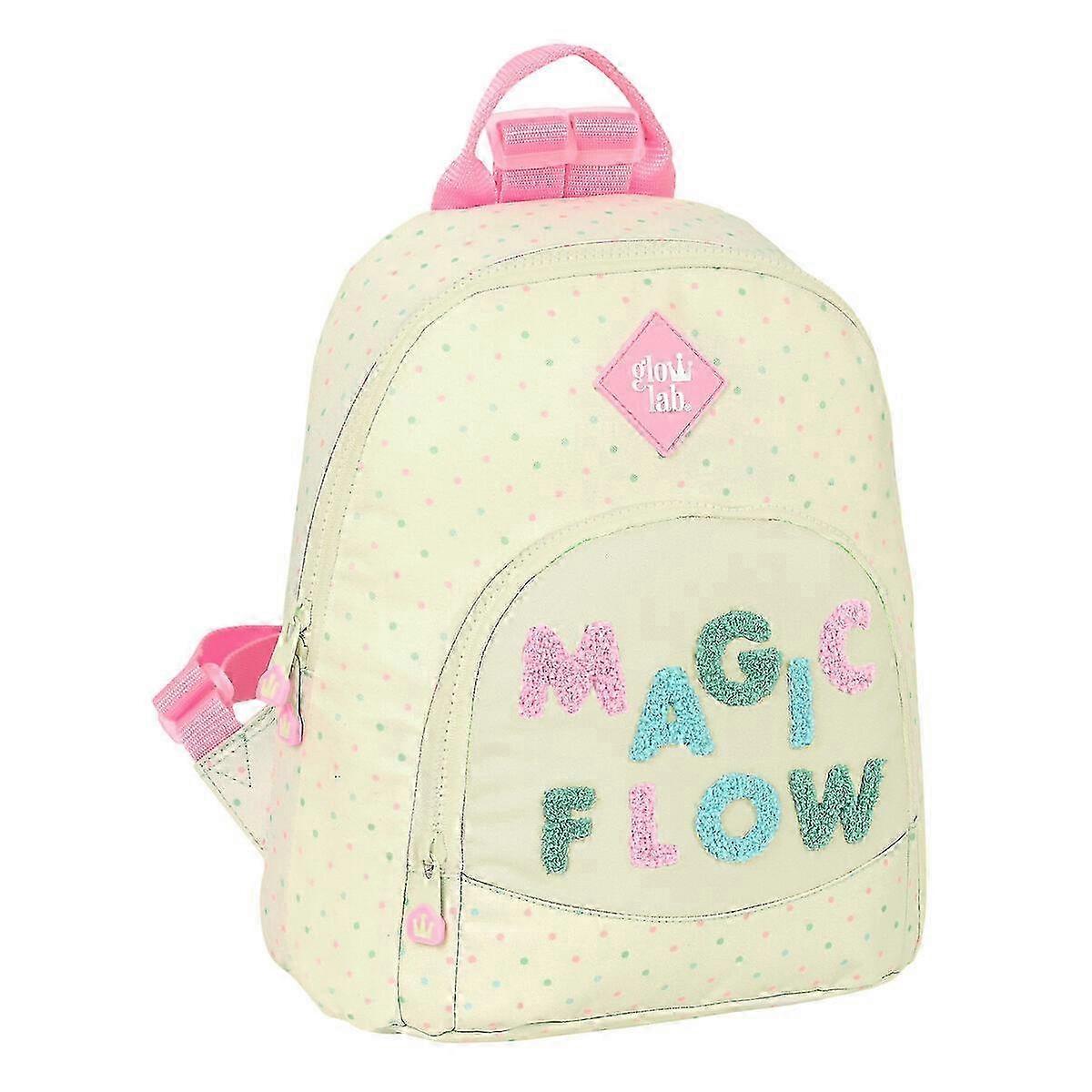 Casual Backpack Glow Lab Magic flow Beige 13 L