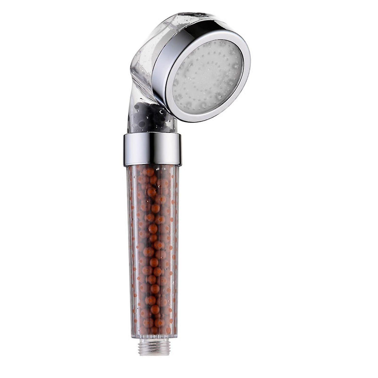 Temperature Control Glowing Shower Head Handheld High Pressure Water Saving