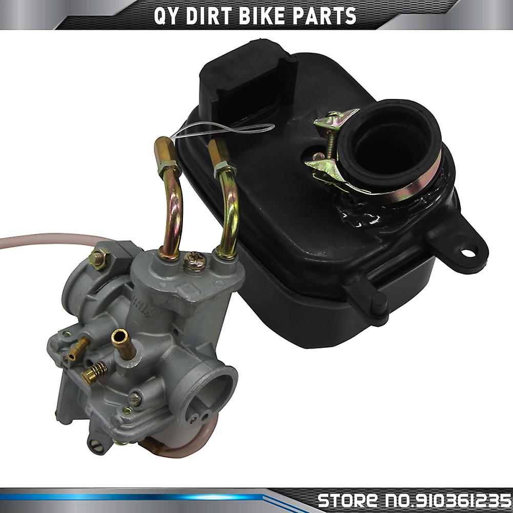 Für yamaha pw50 pw 50 yf60 qt50 Vergaser 2017-2018 Dirtbike Vergaser Pit Bike Auto pw50 Vergaser & Luftfilter box & Kabel drossel klappens atz