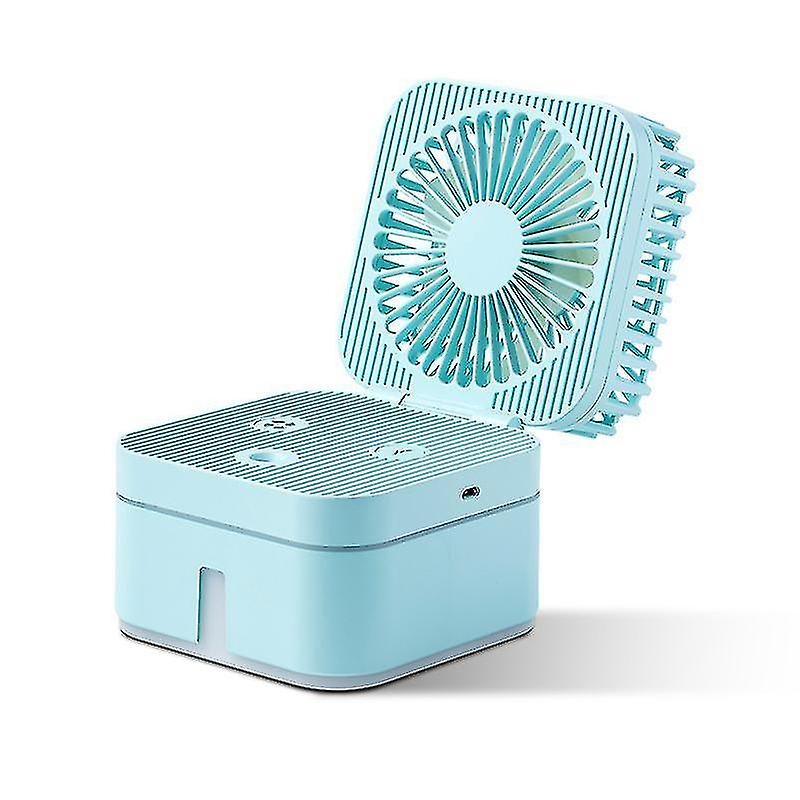 Usb Humidifier Fan1pcs-blue