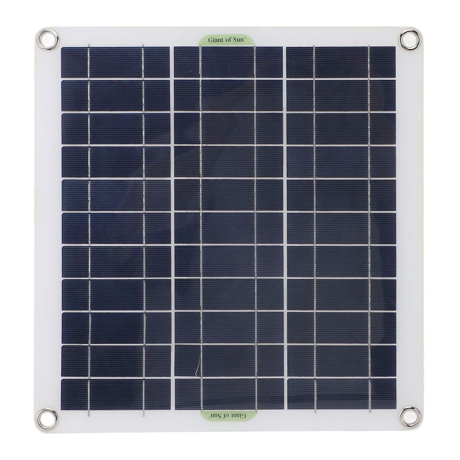 200W Solar Panel Kit with Blue Controller OBD Plug Efficient Fast Charging for Camping Outdoor Travel