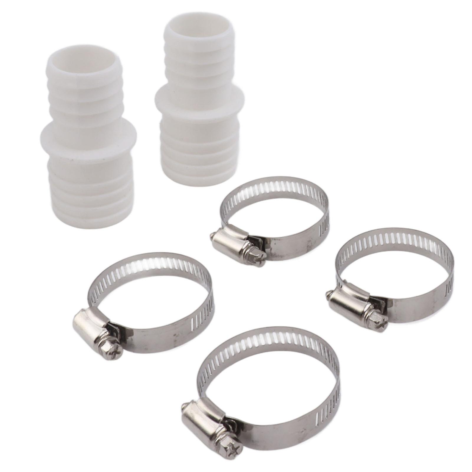 32mm Hose Coupling Pool Hose Adapter with Hose Clamp Hose Adapter Replacement for Pangea Tech