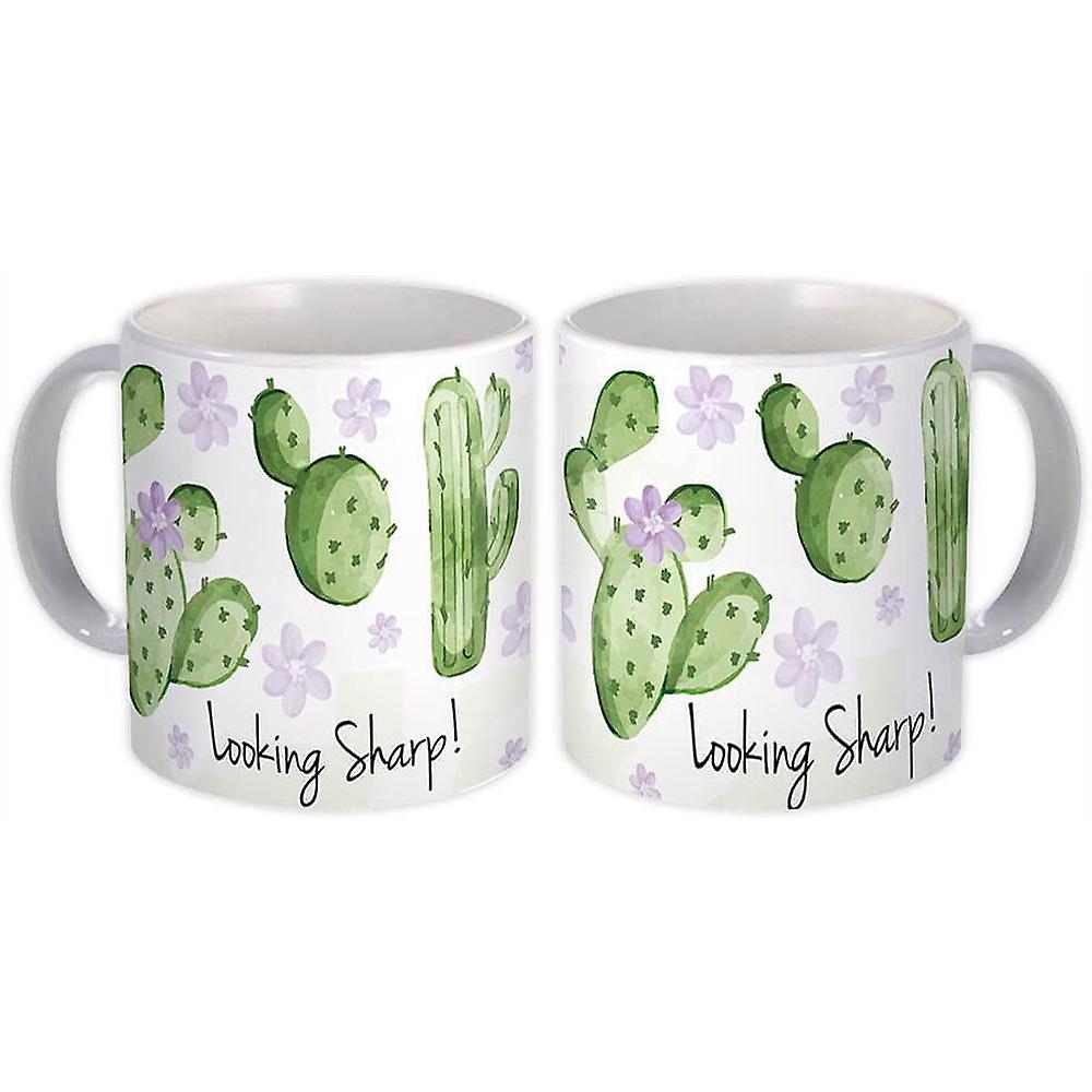 Gift Mug: Cactus Looking Sharp Succulent