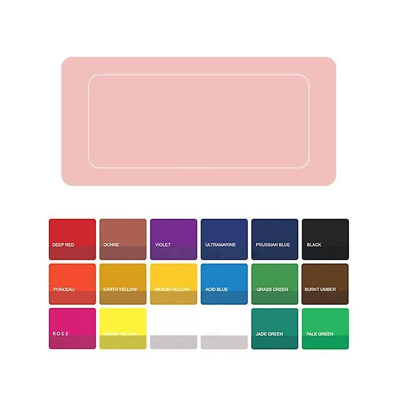 Gouache Paint Set mit Palette