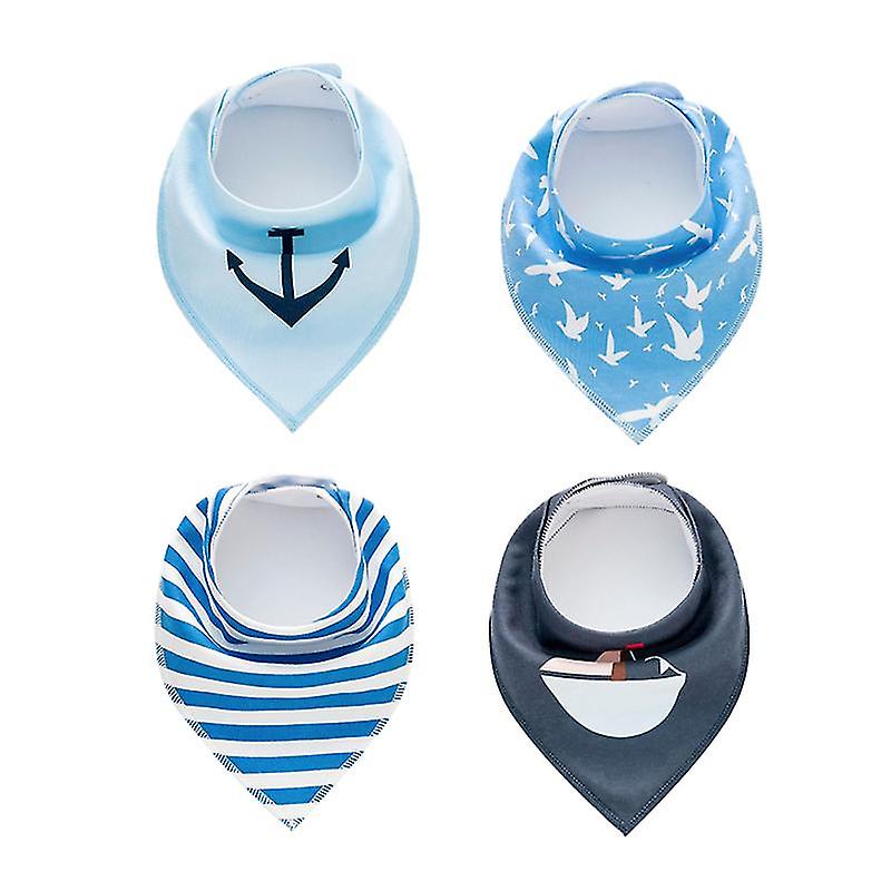4pcs Newborn Bibs