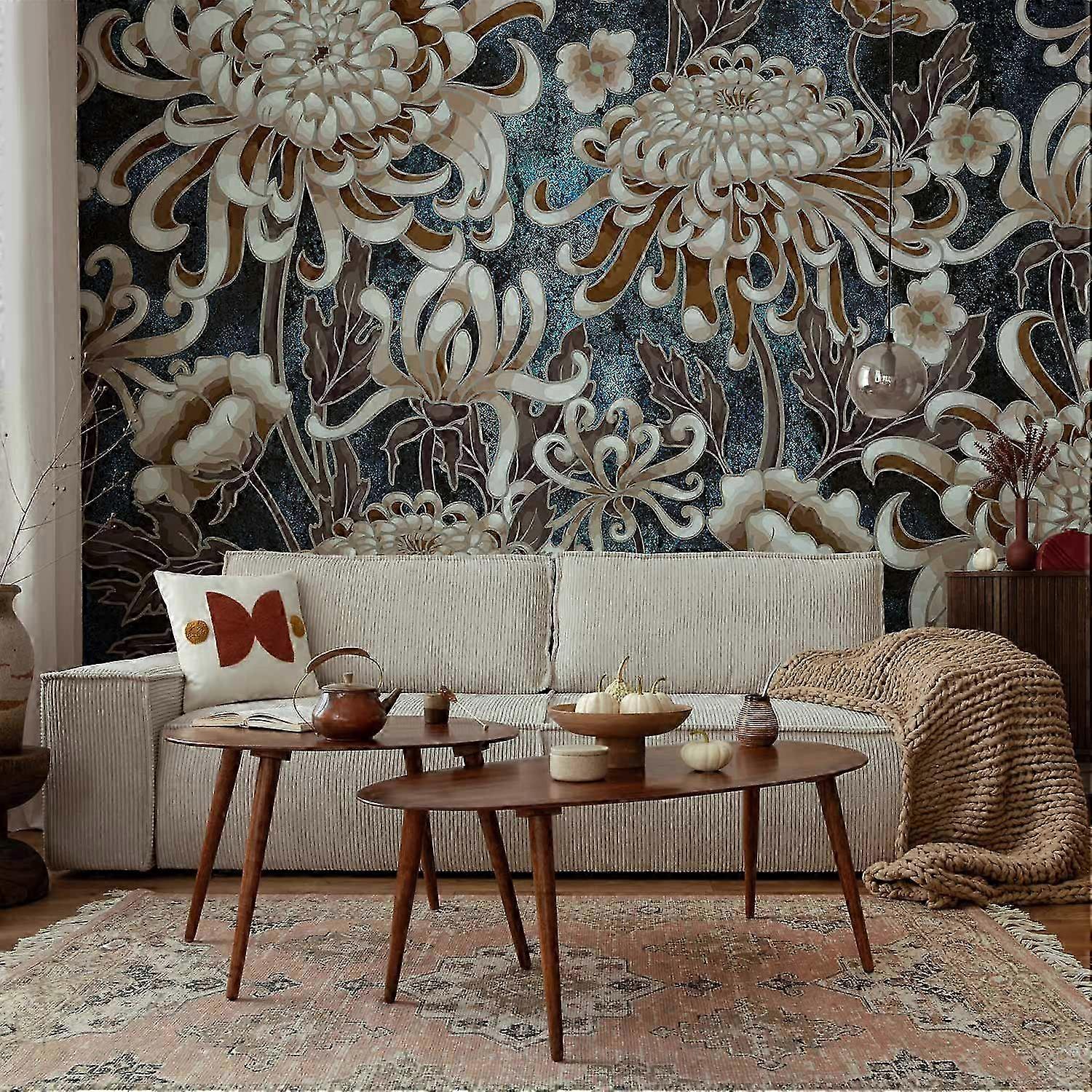 Mural de Parede Autoadesivo - Sea Flowers