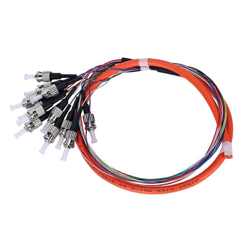 Glasfaser-Pigtail-Kabel, 12 Adern, Multimode, St. UPC MM-0.9, für Netzwerkkommunikationssysteme